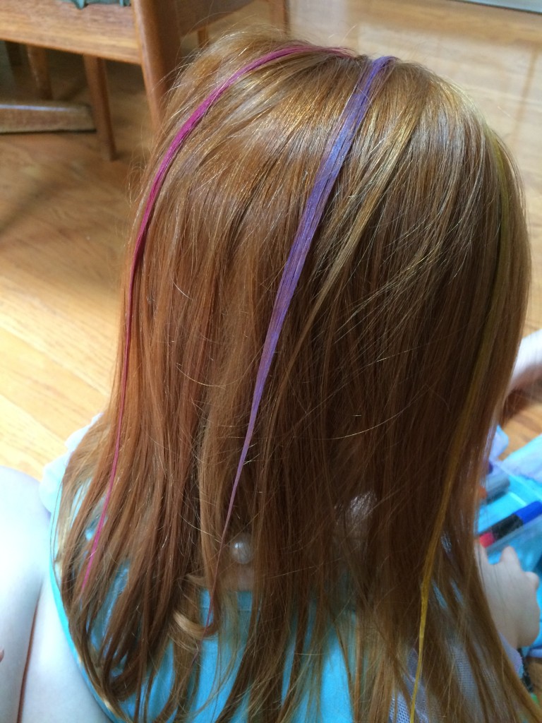 How To Apply Hair Chalk With A Sealant | Hair Chalk How To